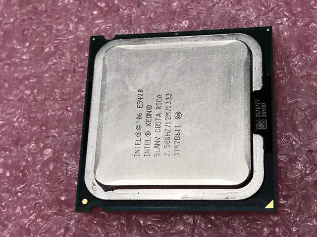 Alt view image 7 of 7 - INTEL Slanv Xeon E5420 Quadcore 2.5Ghz 12Mb L2 Cache 1333Mhz Fsb Socketj(Lga771) 45Nm 80W Processor Only