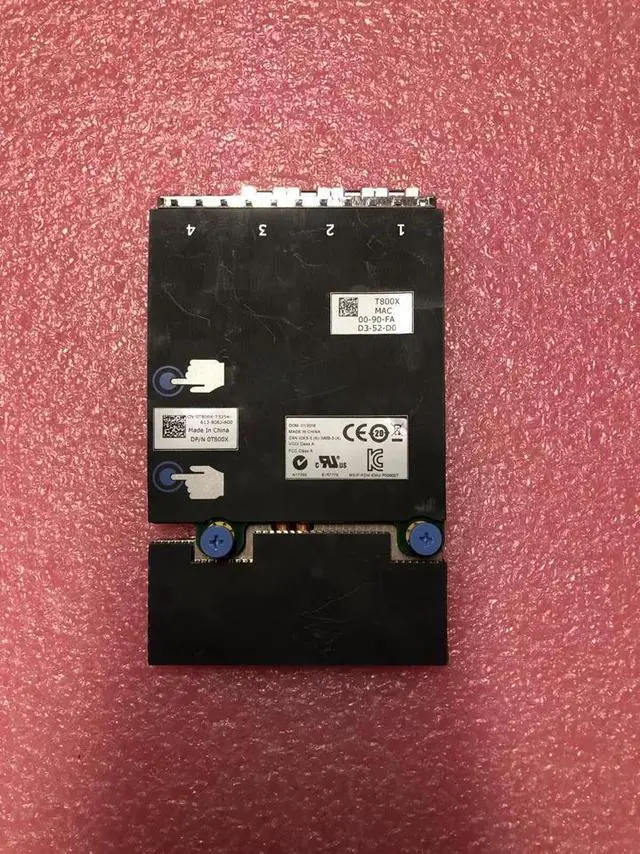 Alt view image 3 of 6 - T800X DELL EMULEX 10G OCM14104B-N1-D QP RDNC