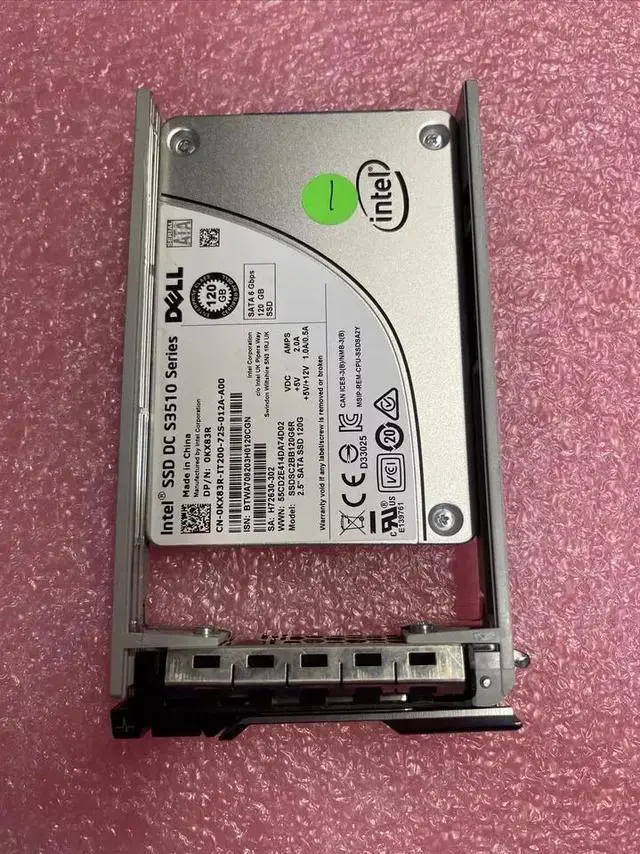 Main image of KX83R Dell 120GB SSD SATA 6Gb/s Intel S3510 2.5in