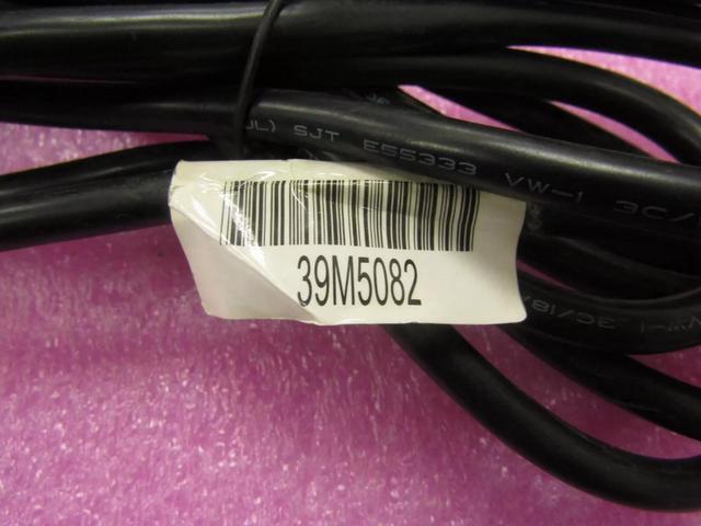 Alt view image 2 of 3 - 39M5082 IBM Power Cord Cable 1.8m - Black