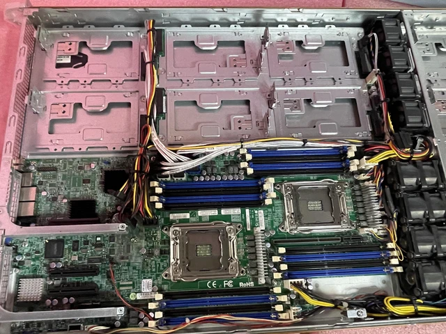 Alt view image 4 of 7 - SUPERMICRO SYS-6017R-73THDP+ 1U Rackmount Server Barebone