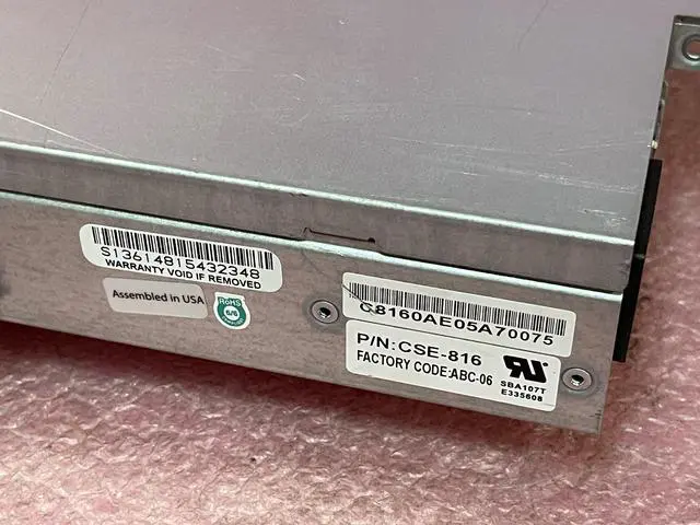 Alt view image 6 of 7 - SUPERMICRO SYS-6017R-73THDP+ 1U Rackmount Server Barebone
