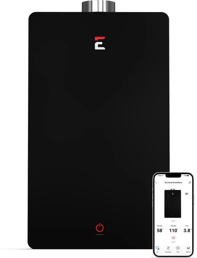 Main image of Eccotemp Smart Home Indoor 4.5 GPM Natural Gas Tankless Water Heater
