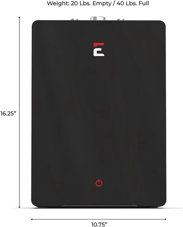 Alt view image 2 of 7 - Eccotemp ESH 2.5 SmartHome 2.5 Gallon Mini Tank Water Heater with Voice Commands