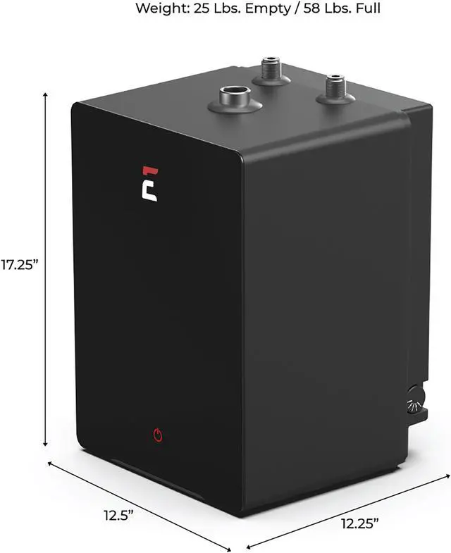 Alt view image 3 of 7 - Eccotemp ESH 4.0 SmartHome 4 Gallon Mini Tank Water Heater with Voice Commands