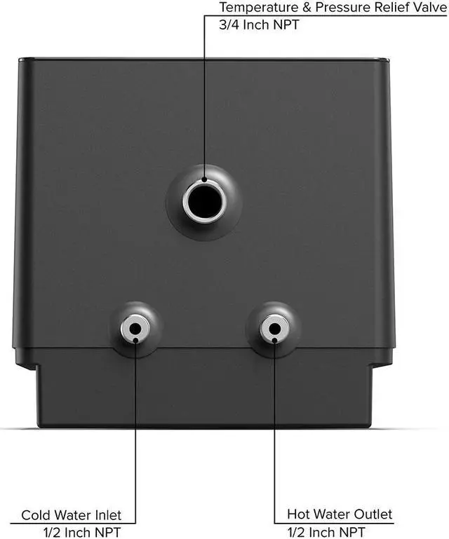 Alt view image 5 of 7 - Eccotemp ESH 4.0 SmartHome 4 Gallon Mini Tank Water Heater with Voice Commands