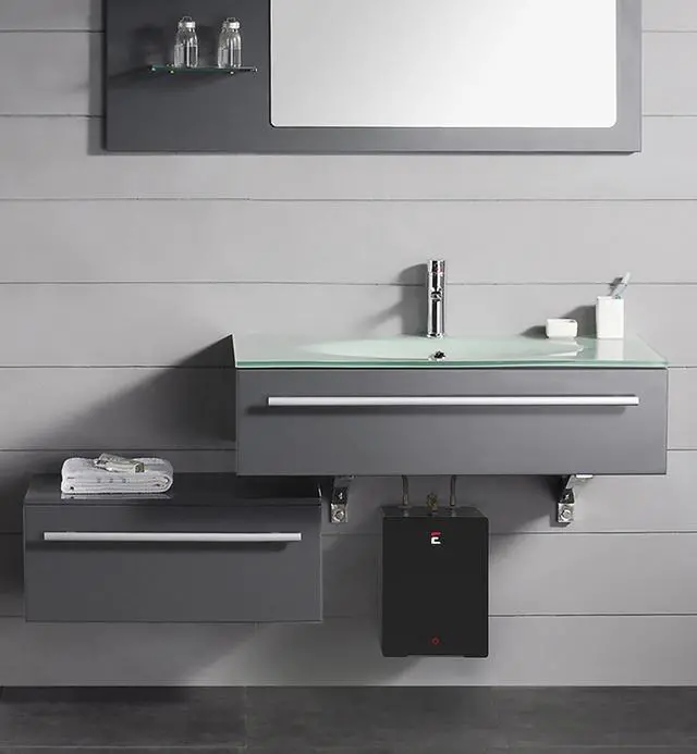 Alt view image 7 of 7 - Eccotemp ESH 4.0 SmartHome 4 Gallon Mini Tank Water Heater with Voice Commands