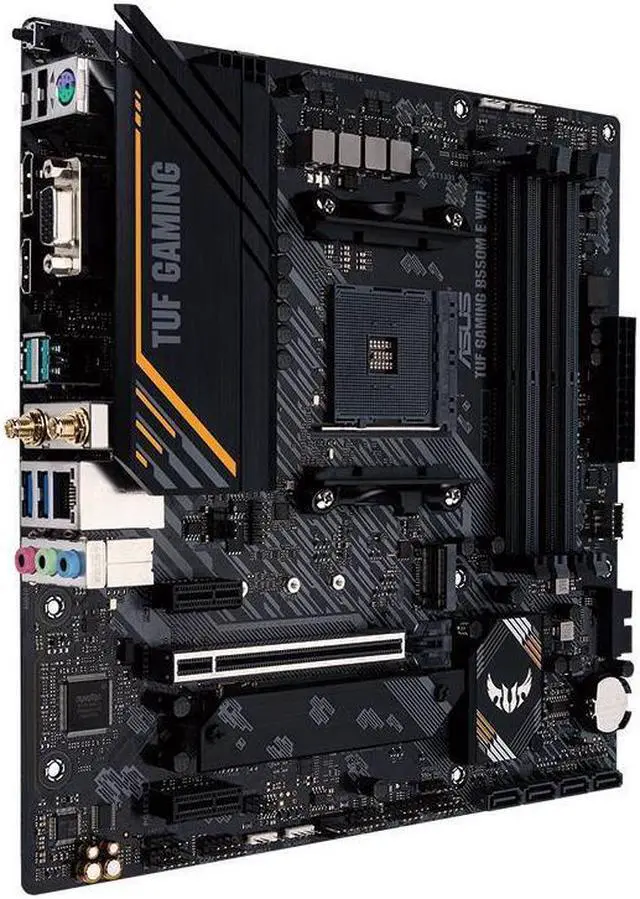 Alt view image 2 of 4 - ASUS TUF GAMING B550M-E WIFI AM4 Micro ATX AMD Motherboard