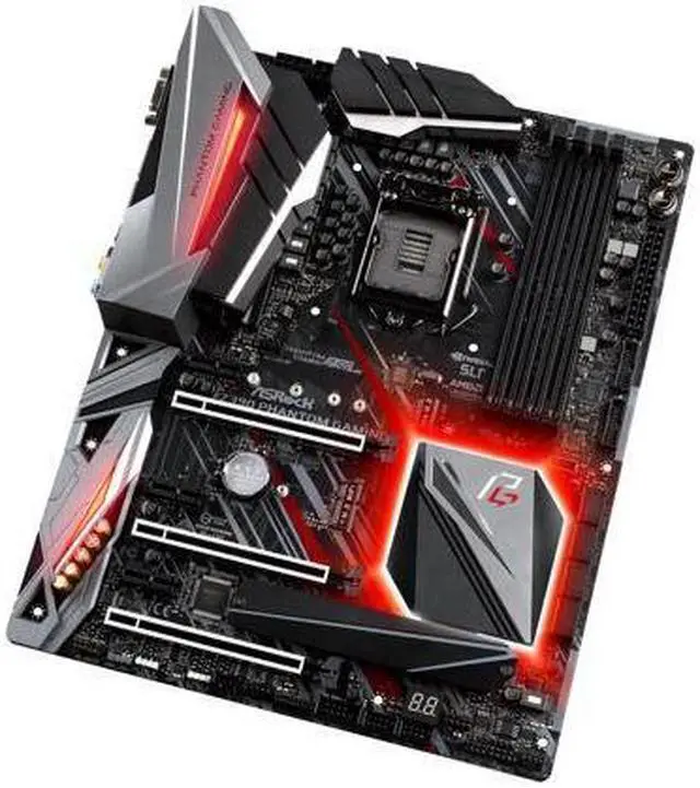 Alt view image 2 of 6 - ASRock Z390 Phantom Gaming 6 LGA 1151 (300 Series) ATX Intel Motherboard
