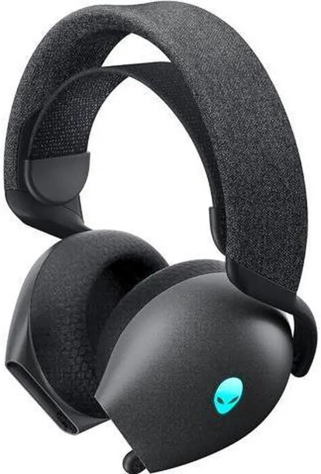 Alt view image 4 of 5 - Alienware AW720H Dual-Mode Wireless Gaming Headset - Dolby Atmos Spatial Sound, Wireless 2.4 GHz, 3.5mm Connector Cable, in-line Controls, Integrated Microphone, Unidirectional - BLACK