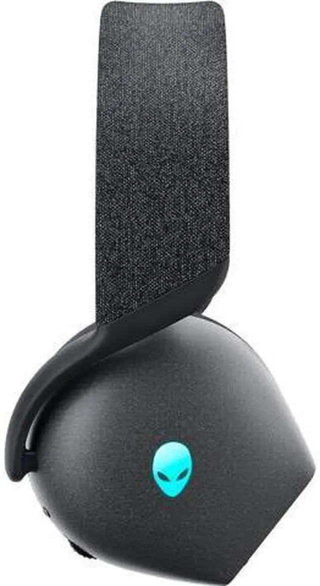 Alt view image 3 of 5 - Alienware AW720H Dual-Mode Wireless Gaming Headset - Dolby Atmos Spatial Sound, Wireless 2.4 GHz, 3.5mm Connector Cable, in-line Controls, Integrated Microphone, Unidirectional - BLACK