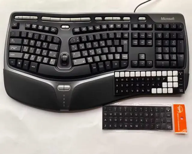 Main image of Microsoft Natural Ergonomic Keyboard 4000- OEM (Japanese version)- includes English keyboard sticker