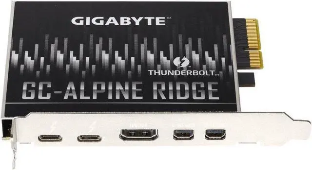 Main image of GIGABYTE (Alpine Ridge Thunderbolt 3 PCIe Card Components Other GC-Alpine Ridge