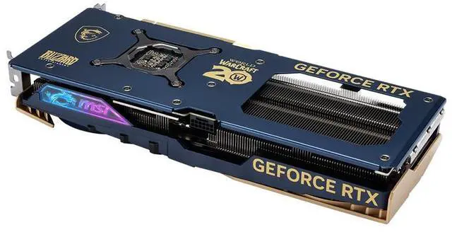 Alt view image 4 of 7 - MSI GeForce RTX 4070 SUPER 12G GAMING SLIM World of Warcraft EDITION GDDR6X PCI Express 4.0 ATX Video Card