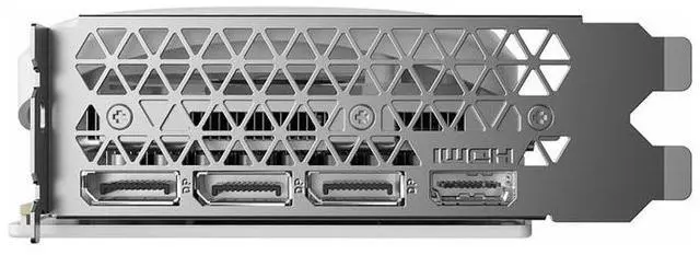 Alt view image 4 of 6 - ZOTAC GAMING GeForce RTX 4060 Ti Trinity OC White Edition DLSS 3 8GB GDDR6 128-bit 18 Gbps PCIE 4.0 Gaming Graphics Card,1 x HDMI.3 x DisplayPort
