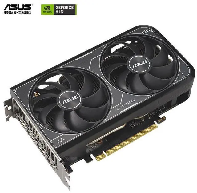 Alt view image 3 of 8 - ASUS Dual GeForce RTX 4060 8GB GDDR6 PCI Express 4.0 ATX Video Card DUAL-RTX4060-O8G-V2