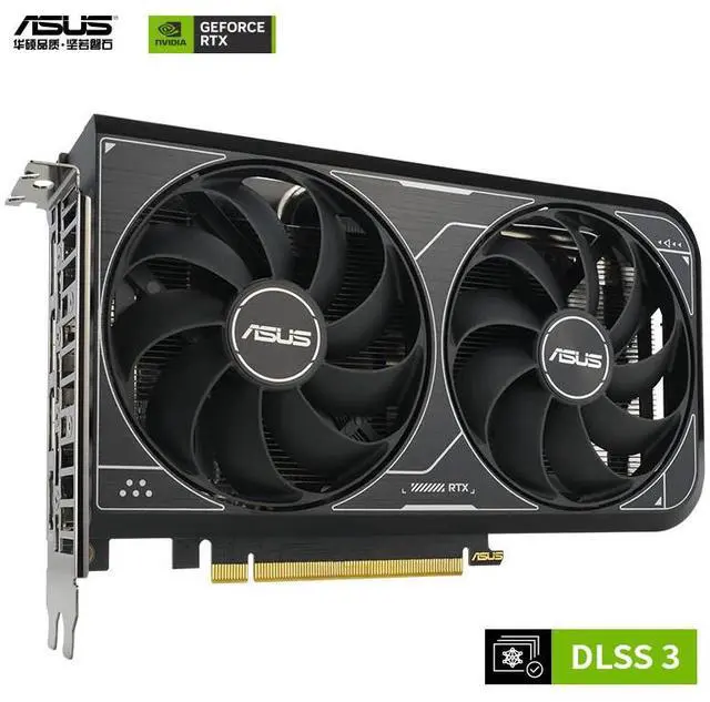 Alt view image 2 of 8 - ASUS Dual GeForce RTX 4060 8GB GDDR6 PCI Express 4.0 ATX Video Card DUAL-RTX4060-O8G-V2