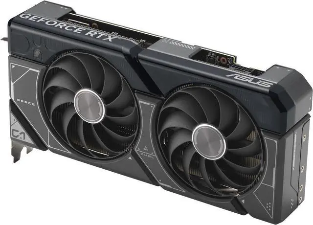 Alt view image 2 of 7 - ASUS Dual GeForce RTX 4070 Ti SUPER Graphics Card (PCIe 4.0, 16GB GDDR6X, DLSS 3, HDMI 2.1a, DisplayPort 1.4a, 2.56-slot design, Axial-tech fan design, 0dB technology) DUAL-RTX4070TIS-16G