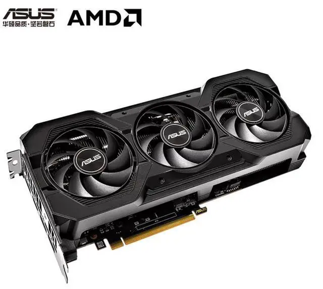 Alt view image 2 of 8 - ASUS ATS Radeon RX 7650 GRE Graphics Card, gaming video card , 8GB GDDR6 128 bit 2775 MHz 18 Gbps, PCI-Express 4.0 - ATS-RX7650GRE-O8G