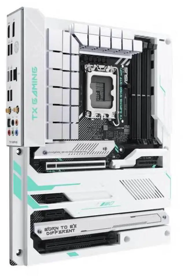 Main image of ASUS TX GAMING B760 BTF WIFI  (13th and 12th Gen) LGA 1700 mATX Motherboard, PCIe 5.0, DDR4, Wi-Fi 6, Realtek 2.5Gb Ethernet, DisplayPort, HDMI, BTF exclusive motherboard