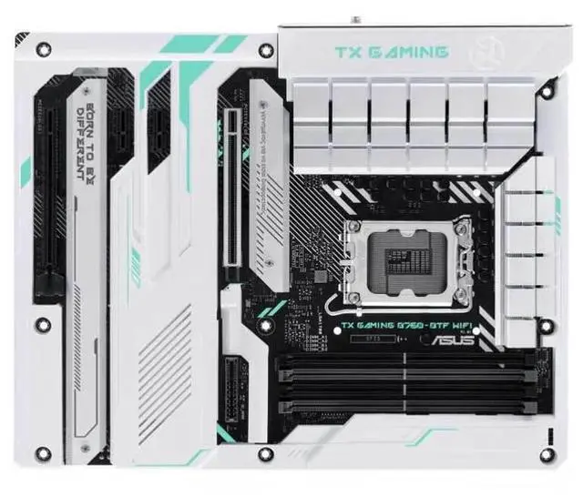 Alt view image 2 of 2 - ASUS TX GAMING B760 BTF WIFI  (13th and 12th Gen) LGA 1700 mATX Motherboard, PCIe 5.0, DDR4, Wi-Fi 6, Realtek 2.5Gb Ethernet, DisplayPort, HDMI, BTF exclusive motherboard