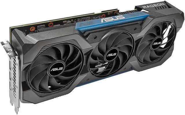 Alt view image 3 of 5 - ASUS ATS Gaming RX 7800 XT OC Edition 16GB GDDR6 (PCIe 4.0, 16GB GDDR6, HDMI 2.1, DisplayPort 2.1) ATS-RX7800XT-O16G