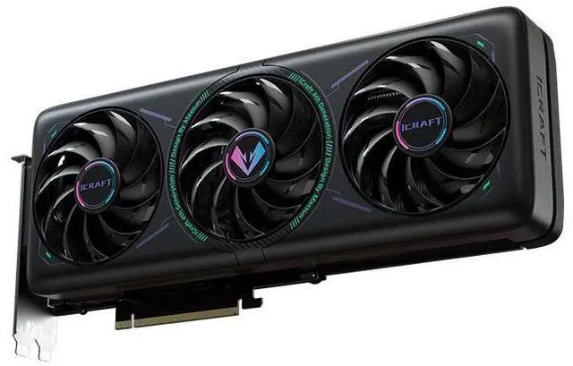 Alt view image 2 of 5 - MAXSUN GeForce RTX 5070 TI iCraft OC 16G Graphics Card, 256-bit GDDR7, PCI Express 5.0 x16, DLSS 4 Video Card
