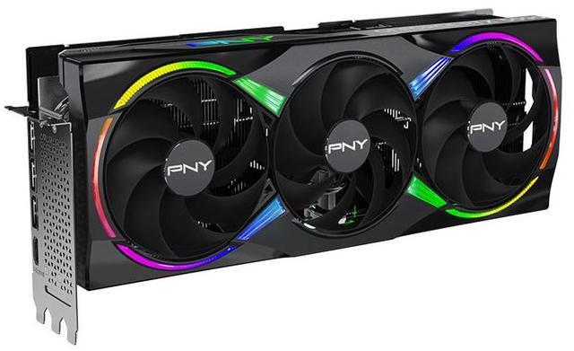 Alt view image 2 of 7 - PNY ARGB OC GeForce RTX 5090 32GB 512-Bit GDDR7 DLSS 4.0 PCI Express 5.0 x16 Graphics Card VCG509032TFXXPB1-O