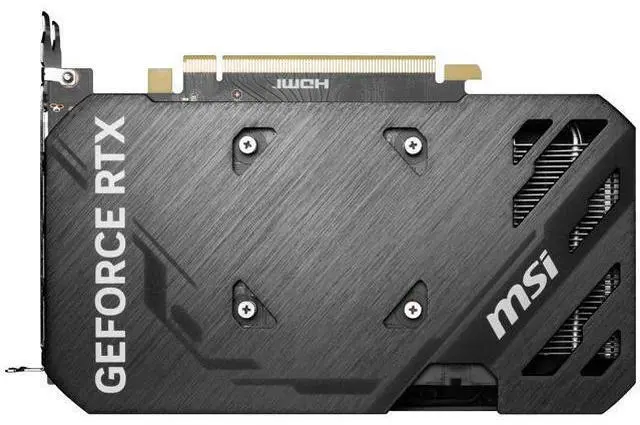Alt view image 4 of 6 - MSI Ventus GeForce RTX 4060 Ti Video Card RTX 4060 Ti VENTUS 2X BLACK 8G OC