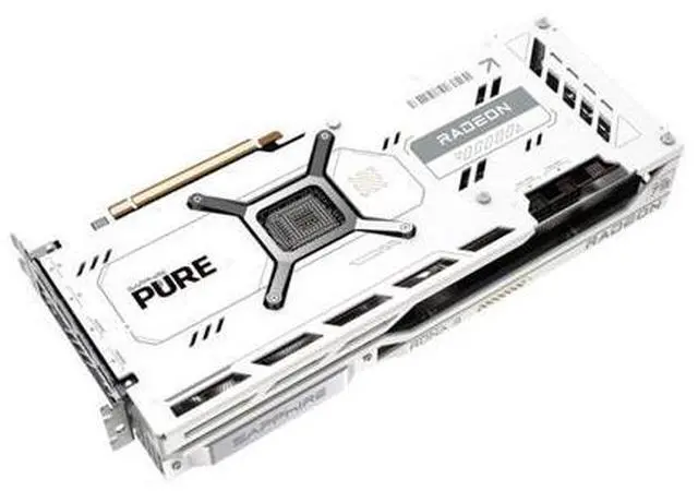 Alt view image 6 of 6 - SAPPHIRE PURE  Radeon RX 7900 XT 20GB OC Gaming Graphics Card,  RDNA 3, 20 Gbps, PCIe 4.0, GDDR6, HDMI 4K, DisplayPort 2.1a, Dual Ball Bearing Fans, Digital Power Design, WHITE