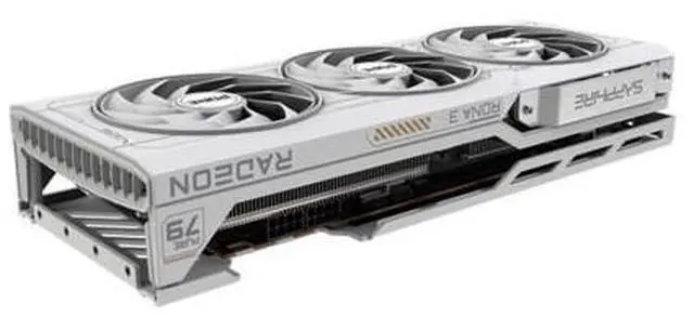 Alt view image 3 of 6 - SAPPHIRE PURE  Radeon RX 7900 XT 20GB OC Gaming Graphics Card,  RDNA 3, 20 Gbps, PCIe 4.0, GDDR6, HDMI 4K, DisplayPort 2.1a, Dual Ball Bearing Fans, Digital Power Design, WHITE