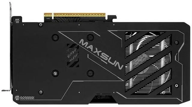 Alt view image 4 of 5 - MAXSUN GeForce RTX 5060 TRB 8G Graphics Card, Double Fans, 128-bit, 8GB GDDR7, PCI Express 5.0 x8, DLSS 4, HDMI, DisplayPort, fan start/stop, reinforced backplate