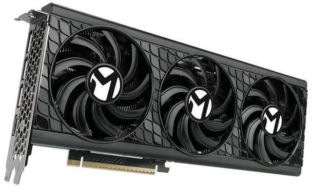 Alt view image 2 of 5 - MAXSUN GeForce RTX 5060 Ti Turbo 16G Graphics Card, Triple Fans, 128-bit, 8GB GDDR7, PCI Express 5.0 x8, DLSS 4, HDMI, DisplayPort, fan start/stop, reinforced backplate