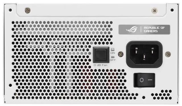 Alt view image 5 of 7 - ASUS ROG STRIX 1000W Platinum Snow Edition,Gallium Nitride (GaN) ,80PLUS PLATINUM Certified Full Modular, Compatible with PCIe Gen 5.1 and  ATX 3.1 Power Supply, White PSU -ROG-STRIX-1000P-GAMING-Snow
