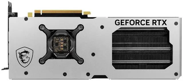 Alt view image 3 of 7 - MSI Gaming GeForce RTX 4070 Ti WHITE 12GB GDDR6X PCI Express 4.0 ATX Graphics Card RTX 4070 Ti GAMING X SLIM WHITE  12G