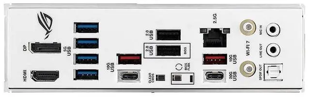 Alt view image 4 of 5 - ASUS ROG Strix B850-G Gaming WiFi S AMD AM5 B850 mATX white Motherboard with 14+2+1 power stages, DDR5 support with AEMP, WIFI 7,4x M.2, PCIe 5.0 x16, USB 20Gbps Type-C, VRM thermal armor, 8-layer PCB