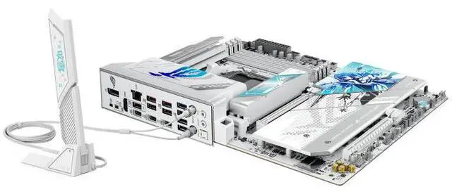 Alt view image 4 of 6 - ASUS ROG STRIX X870-A GAMING WIFI S AMD AM5 X870 ATX motherboard 16+2+2 power stages, Dynamic OC Switcher, Core Flex, DDR5 AEMP, WiFi 7, 4x M.2, PCIe 5.0, Q-Release Slim, USB4, AI OCing & Networking