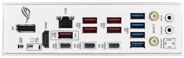 Alt view image 6 of 6 - ASUS ROG STRIX X870-A GAMING WIFI S AMD AM5 X870 ATX motherboard 16+2+2 power stages, Dynamic OC Switcher, Core Flex, DDR5 AEMP, WiFi 7, 4x M.2, PCIe 5.0, Q-Release Slim, USB4, AI OCing & Networking