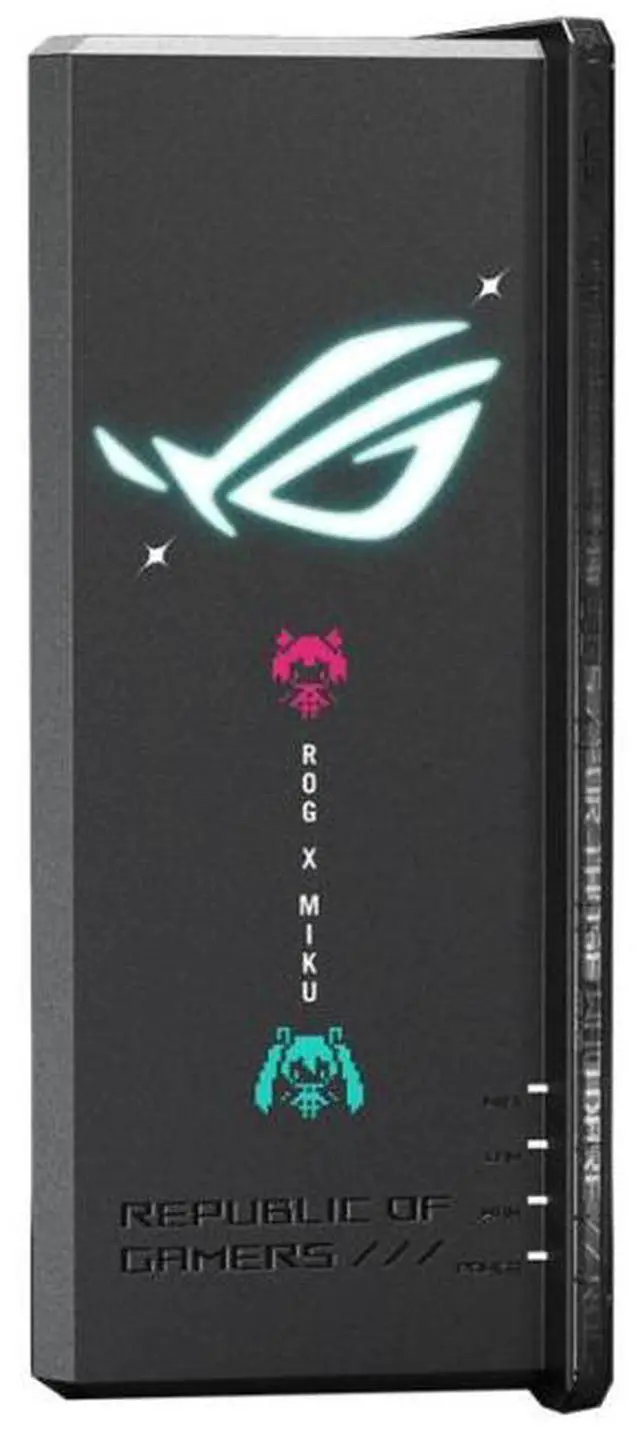 Alt view image 3 of 5 - ASUS ROG Magic Box RO JI x Hatsune Miku Edition Gaming Router, WIFI 7 dual-band 7200Mbps, 3 on-demand SSIDs, 2 gaming ports, AiMesh networking, AiProtection, supports 5GHz band - International Version