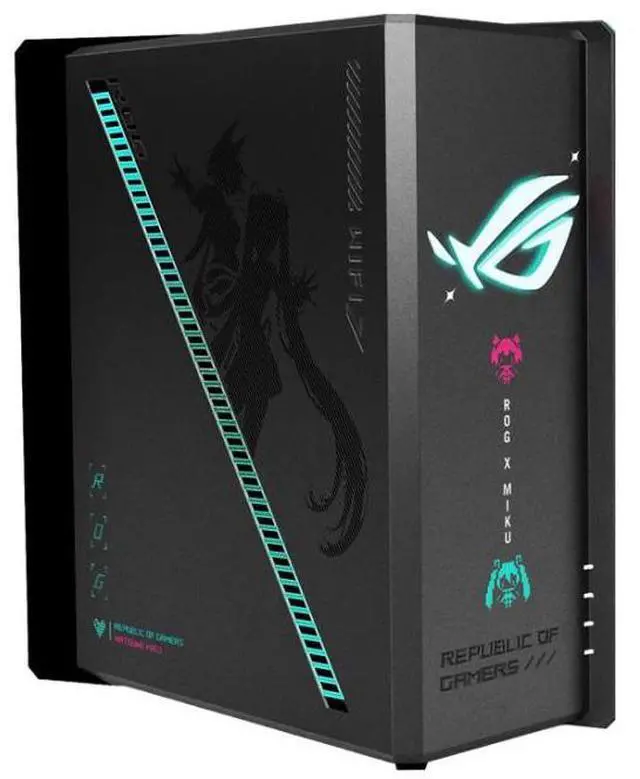 Alt view image 4 of 5 - ASUS ROG Magic Box RO JI x Hatsune Miku Edition Gaming Router, WIFI 7 dual-band 7200Mbps, 3 on-demand SSIDs, 2 gaming ports, AiMesh networking, AiProtection, supports 5GHz band - International Version
