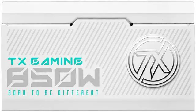 Alt view image 4 of 6 - ASUS TX 850W Gold Fully Modular White Power Supply (850W, ATX 3.0 compatible, 80+ Gold Certified, Dual Ball Bearings, TUF-level components)