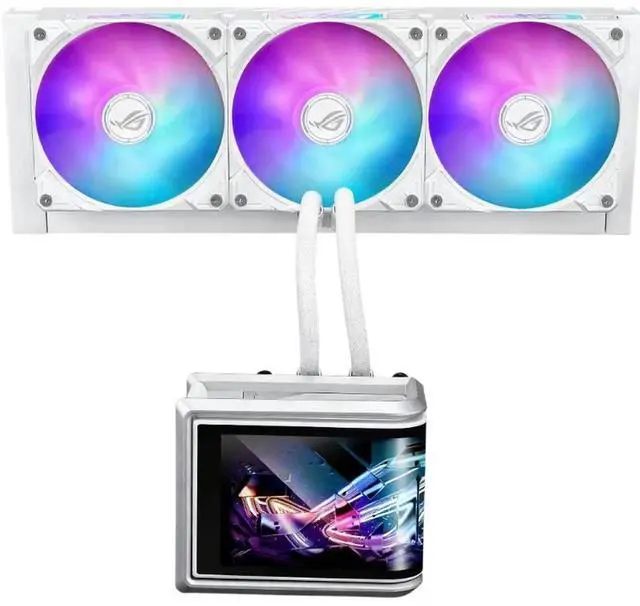 ASUS ROG Ryuo IV SLC 360 ARGB White Edition All-in-one AIO Liquid