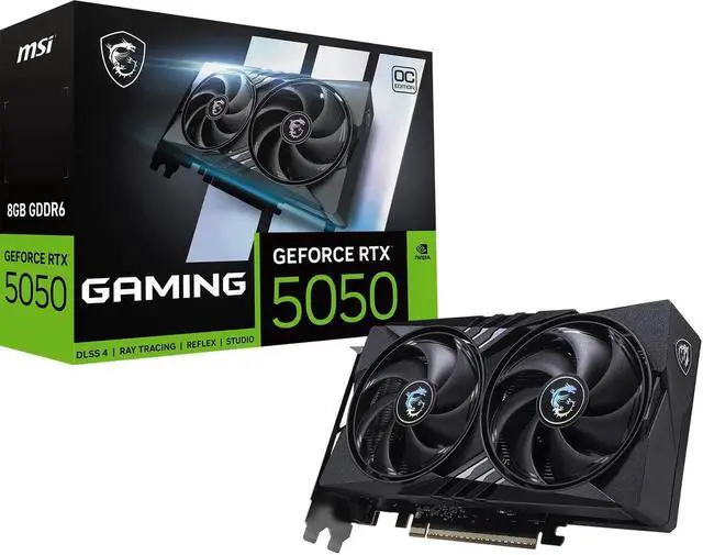 Alt view image 7 of 11 - MSI Gaming GeForce RTX 5050 8GB GDDR6 PCI Express 5.0 Graphics Card RTX 5050 8G GAMING OC