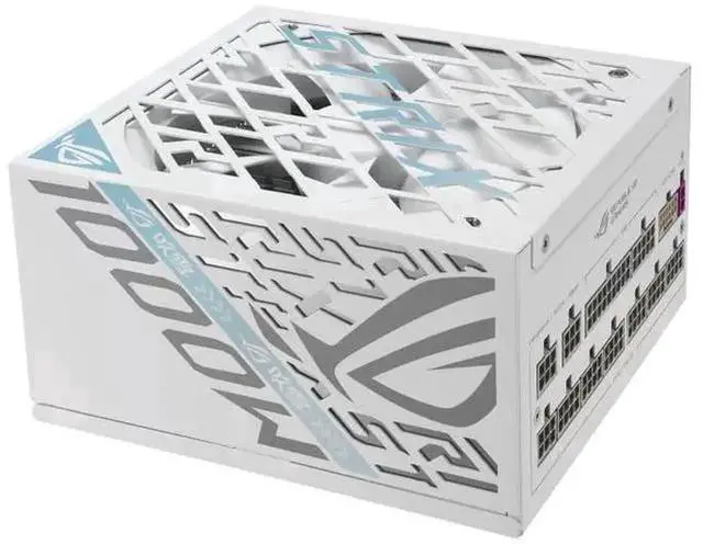 Main image of ASUS ROG STRIX 1000W Snow Edition Platinum Equalizer Cable Version (2026) ,GaN ,80PLUS PLATINUM Certified Full Modular, Compatible with PCIe Gen 5.1 and ATX 3.1 Power Supply, International Version