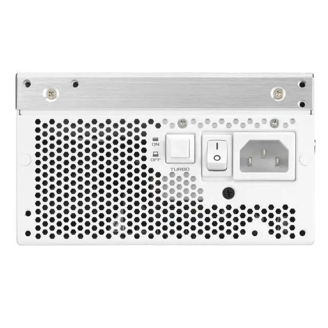 Alt view image 7 of 7 - ASUS ROG Thor 1200W Platinum III ROG Equalizer White Edition PSU (2026)(80 PLUS Platinum Certified, ATX 3.1, GaN MOSFET, GPU-First Intelligent Voltage Stabilizer, Magnetic OLED Display, Turbo Mode)