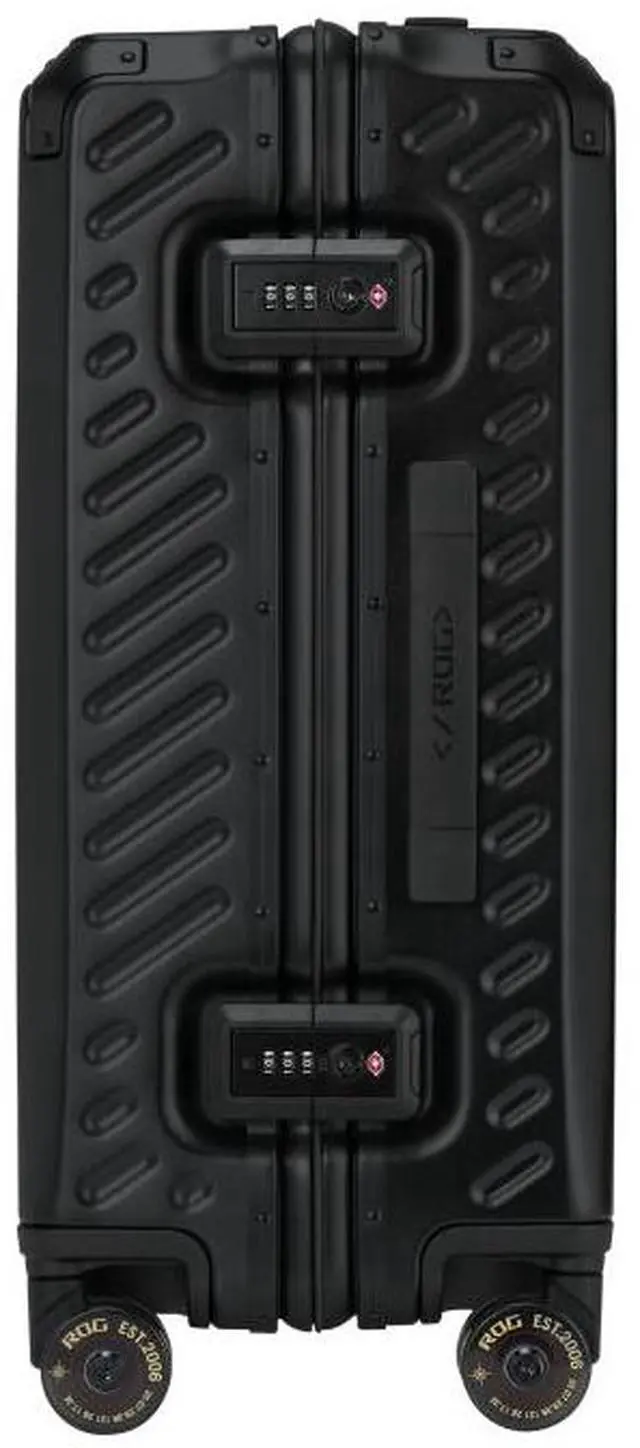 Alt view image 3 of 7 - ASUS ROG SLASH 20" Carry-on Luggage (Aluminum Frame, 100% Polycarbonate, TSA Lock) International Edition