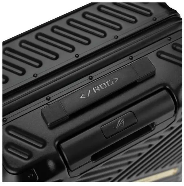 Alt view image 6 of 7 - ASUS ROG SLASH 20" Carry-on Luggage (Aluminum Frame, 100% Polycarbonate, TSA Lock) International Edition