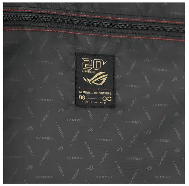 Alt view image 5 of 7 - ASUS ROG SLASH 20" Carry-on Luggage (Aluminum Frame, 100% Polycarbonate, TSA Lock) International Edition