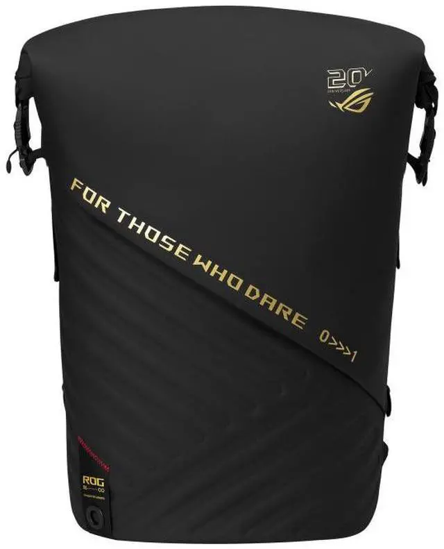 Main image of ASUS ROG Slash 18" Backpack Edition 20 (Magnetic quick-release buckle, YKK zippers, breathable back panel, adjustable chest strap, 26L capacity) International Edition