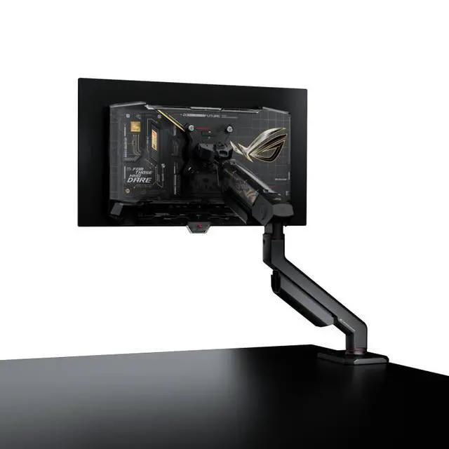 Alt view image 5 of 5 - ASUS ROG Swift 27 inch (26.5" viewable) 20th Edition Dual Mode AMD FreeSync Premium Pro & G-SYNC compatible 0.02ms HDR500 OLED Gaming Computer Monitor With Wall Mount Monitor Arm-International Version